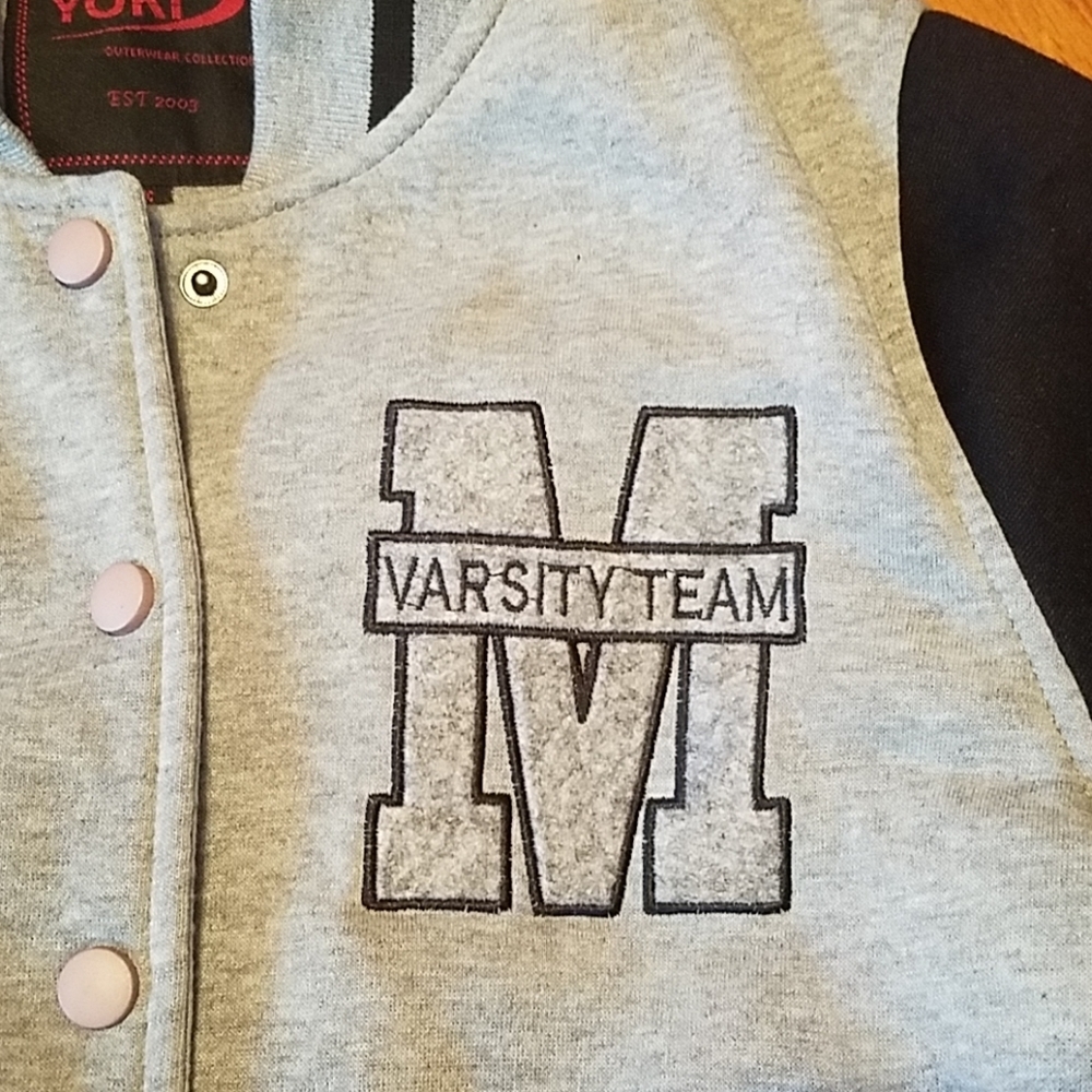 New York Yoki Letterman's Jacket - Like New - Size Large - Picture 2 of 6